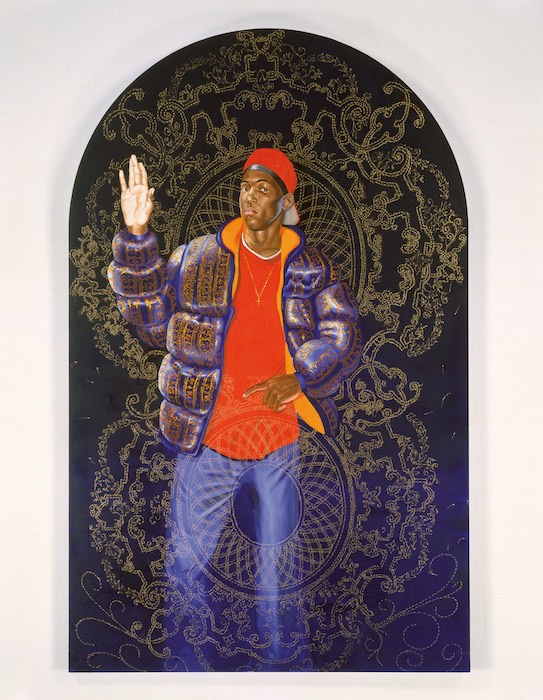 Kehinde Wiley, Passing/Posing (Female Prophet Deborah), 2003, Öl auf Leinwand, auf Holz montiert,  © Kehinde Wiley