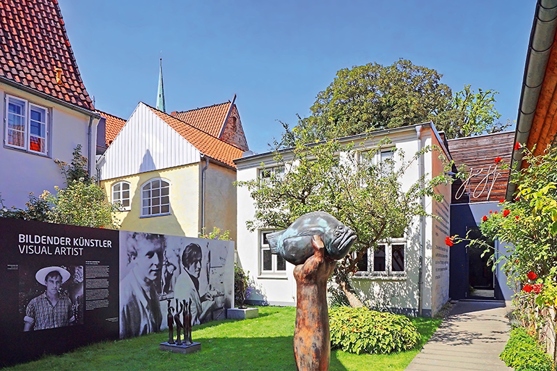 Der Skulpturengarten des Günter Grass-Hauses, Foto: © Fotografie in der Altstadt