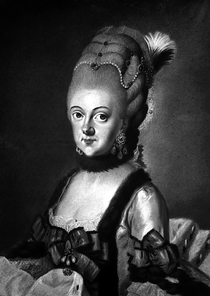Porträt Herzogin Anna Amalia (1739-1807), Unbekannter Künstler, Vorlage nach Johann Ernst Heinsius, 1780, Pastell, © Foto: Klassik Stiftung Weimar
