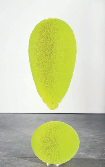 Richard Artschwager, Exclamation Point (Chartreuse), 2008, © the artist / Artists Rights Society, New York, 2016, Courtesy Gagosian Gallery and Sprüth Magers