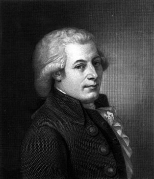 Wolfgang Amadeus Mozart (1756-1791), Stahlstich um 1850, nach einem Gemälde von Anton Wilhelm Tischbein, Stadtgeschichtliches Museum Leipzig, © Foto: Stadtgeschichtliches Museum Leipzig
