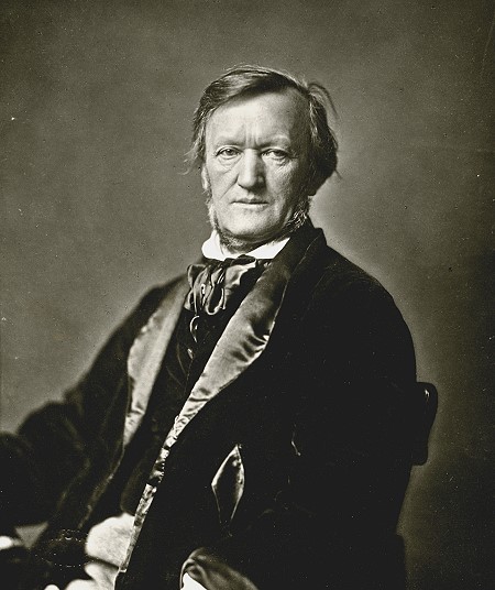 Richard Wagner, Photographie von Franz Hanfstaengl, München,  [9.] Dezember 1871