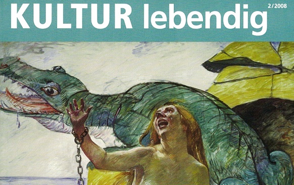 Titelbild KULTUR lebendig 2/08 : Lovis Corinth. Angelica mit dem Drachen, 1914, Öl auf Leinwand, Berlinische Galerie
