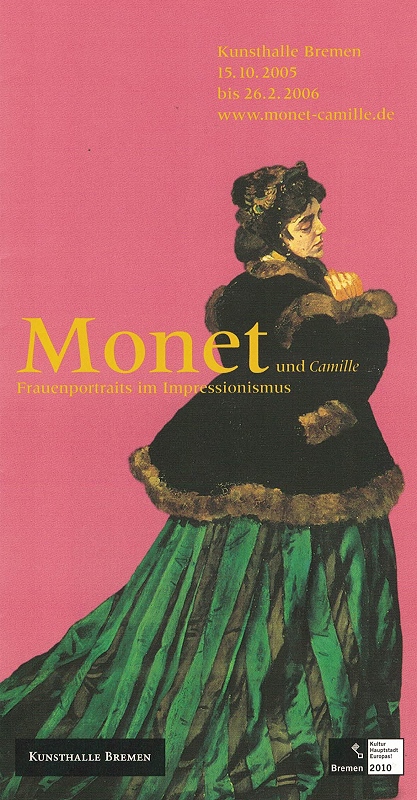 Plakat zur Ausstellung ‘Monet und Camille‘, © Foto: Kunsthalle Bremen