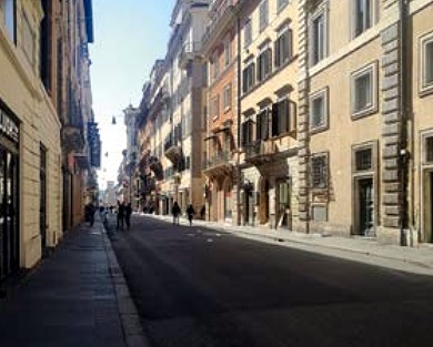 Rom, Via del Corso 2020, Foto: Domenico Matilli