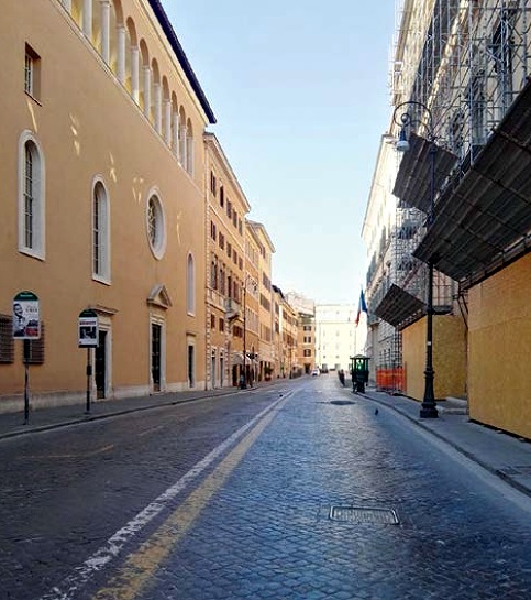 Rom, Via del Corso 2020, Foto: Domenico Matilli
