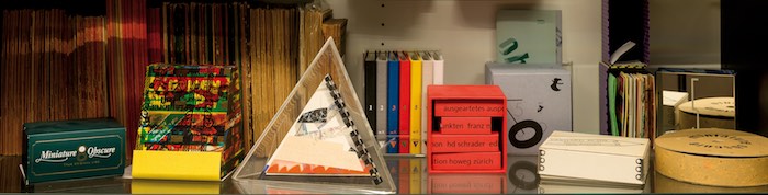 Besondere Buchobjekte in der Lyrik Bibliothek, Foto: © panobilder.de, Dieter Lukas / Lyrik Kabinett