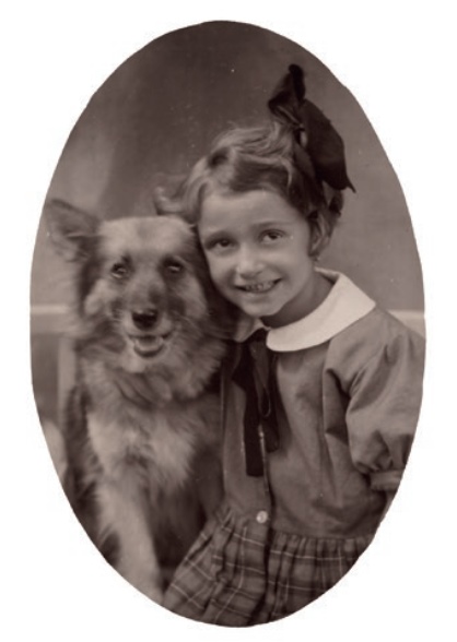 Bildnis eines Mädchens mit Schäferhund, Foto: Staatliche Kunstsammlungen Dresden