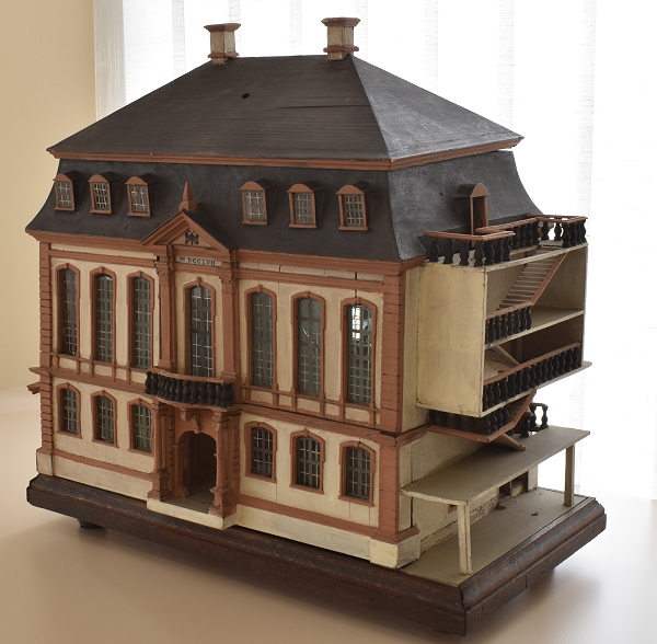 Modell für ein Kammergerichtsgebäude, 1757, Linden- und Pappelholz, farbig gefasst, © Gesellschaft für Reichskammergerichts­forschung e. V., Foto: Matthias Bähr