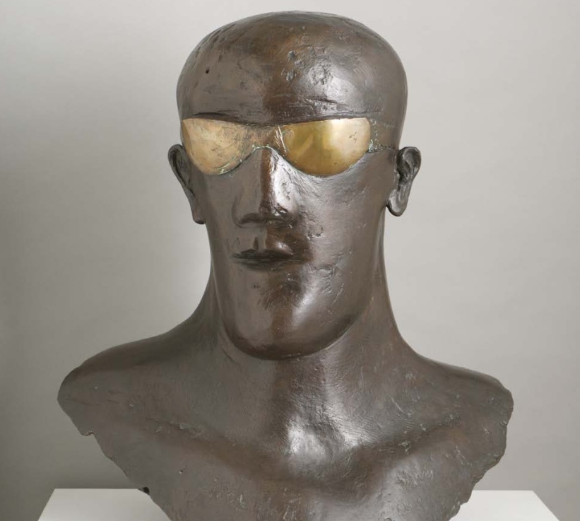  Elisabeth Frink, Goggle Head, 1969, Bronze, Foto: The Ingram Collection of Modern British Art
