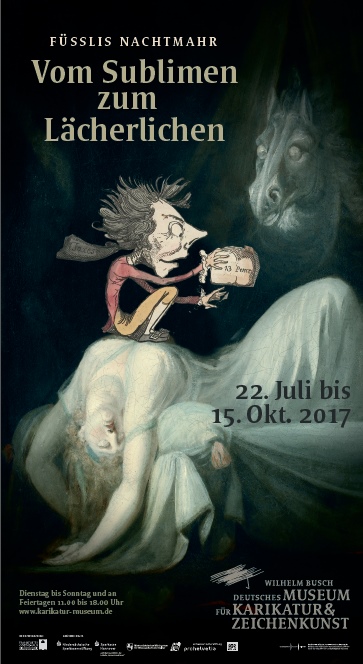 Plakat Füsslis Nachtmahr Hannover