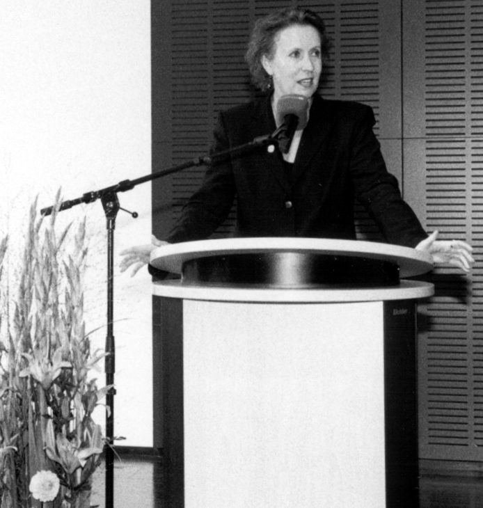 Maecenas-Ehrung 2003, Kulturstaatsministerin Christina Weiss, © Foto: Ekko von Schwichow, Berlin