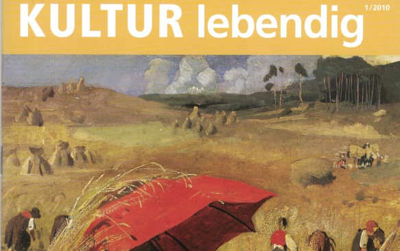 Titelbild KULTUR lebendig 1/10 : Franz von Lenbach, Der rote Schirm,um 1860, Hamburger Kunsthalle