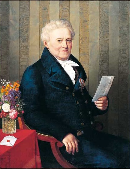 Wilhelm von Schadow, Porträt Friedrich Parthey, Öl/Leinwand, 1822, © Foto: Kunstsammlung der Museumsstiftung Post und Telekommunikation
