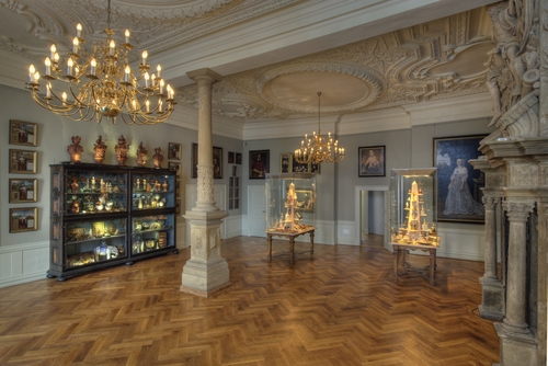 Schlossmuseum Gotha, Kunstkammer, historischer Teil, Foto: Thomas Wolf