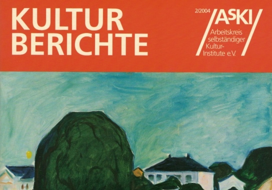 Titelbild AsKI KULTURBERICHTE 2/2004: Edvard Munch, Die Mädchen auf der Brücke, um 1927, Munch-Museum, Oslo