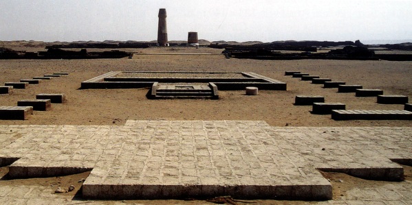 Kleiner Tempel des Aton in Tell el-Amarna, Ägypten, Foto: Winckelmann-Museum, Stendal