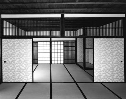 Ishimoto Yasuhiro Katsura: Zentraler Raum des Hauptgebäudes, 1981/82 © Ishimoto Yasuhiro