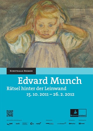 Plakat Edvard-Munch-Ausstellung Kunsthalle Bremen