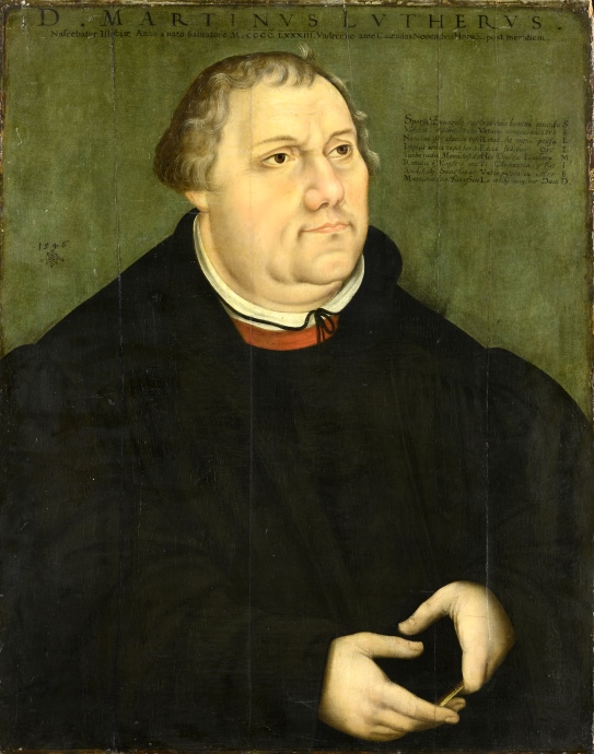 Nach Lucas Cranach d. J.  Martin Luther, nach 1546, © Wartburg-Stiftung