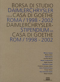 DaimlerChrysler Stipendium der Casa di Goethe, AsKI-Artikel-Nr.: 2003-3  