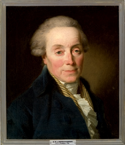Johann Friedrich August Tischbein, Friedrich Wilhelm von Erdmannsdorff, 1796, Öl auf Leinwand, © Foto: Gleimhaus Halberstadt