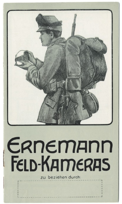 Werbeprospekt der Heinrich Ernemann AG Dresden, um 1916; © Technische Sammlungen Dresden