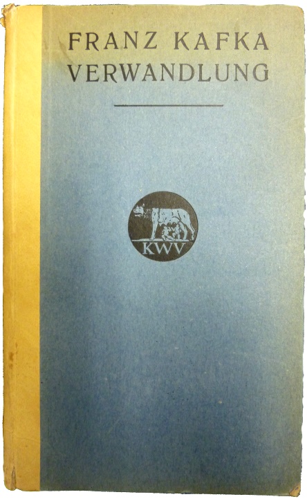 Franz Kafka, Die Verwandlung, Erste Buchausgabe, Leipzig : Kurt Wolff 1915, Foto: © Franz Fechner, Bonn