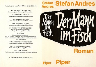 Stefan Andres, Der Mann im Fisch, © Deutsches Literaturarchiv Marbach