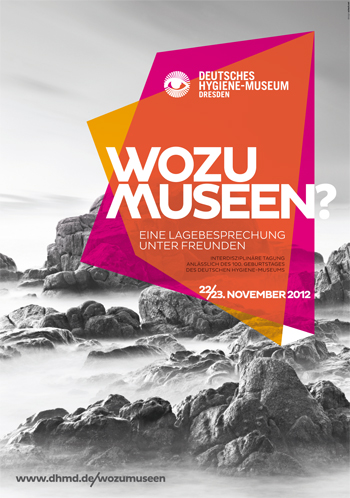 Plakat Wozu Museen