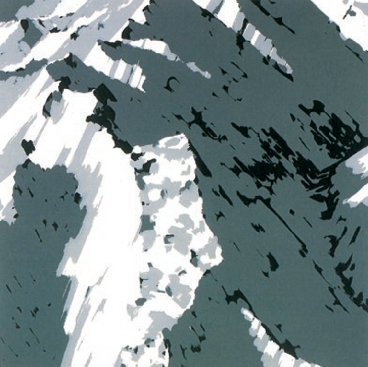 Gerhard Richter, Schweizer Alpen, 1969, Siebdruck © Gerhard Richter, Courtesy Wolfgang Werner, Bremen