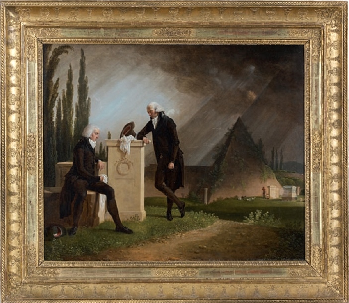 Jacques Sablet, Elégie romaine, 1791 © Musée des Beaux-Arts de Brest métropole