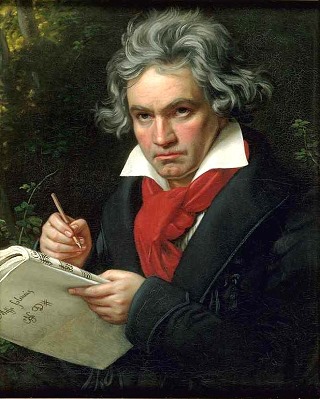 Ludwig van Beethoven (1770–1827); Gemälde von Joseph Karl Stieler, 1820, Foto: Beethoven-Haus Bonn 
