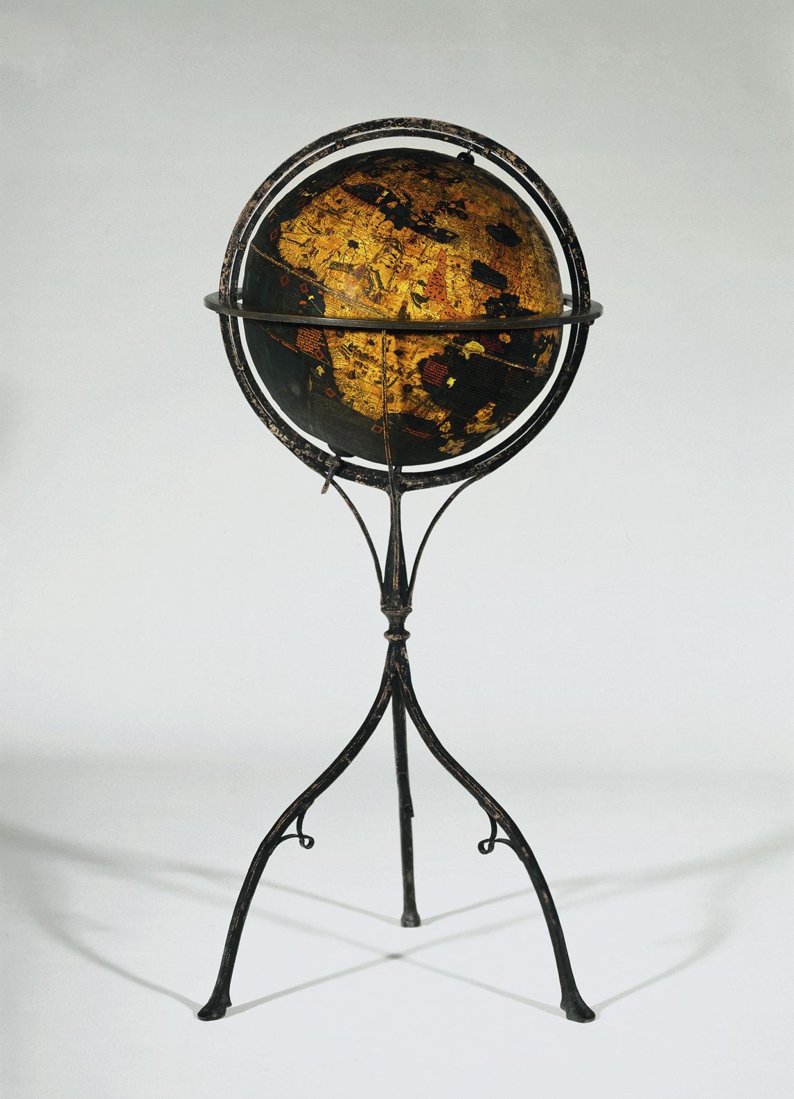 Der Globus des Martin Behaim, Nürnberg, 1492/94, Foto: GNM, Jürgen Musolf